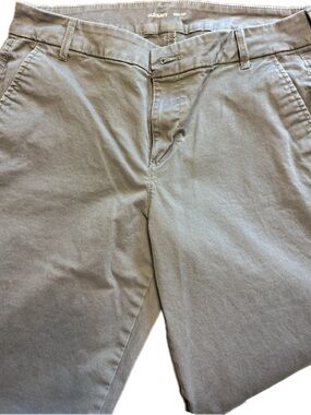 Old Navy Khaki Boot Cut-Gray